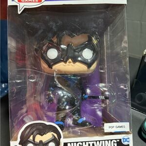New Nightwing Pop Games Vinyl Figure 10”